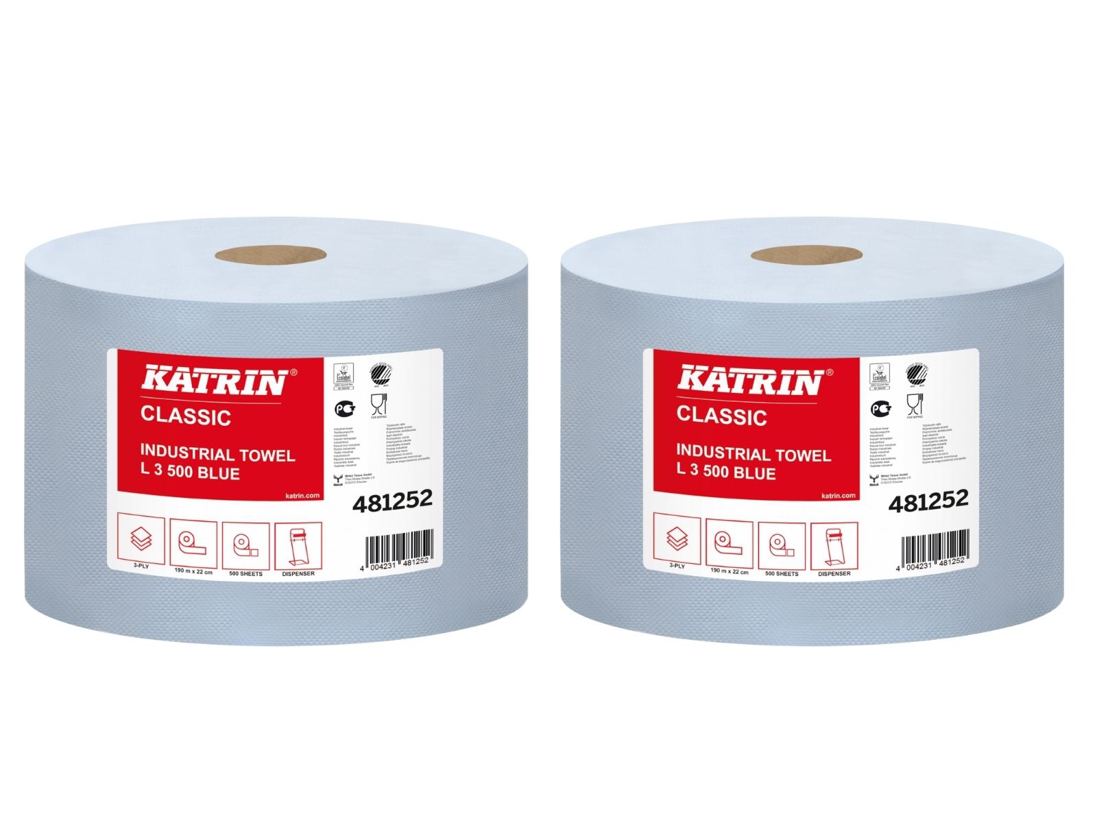 Czyściwo x2 Katrin 481252 Blue Classic 3W 190mb